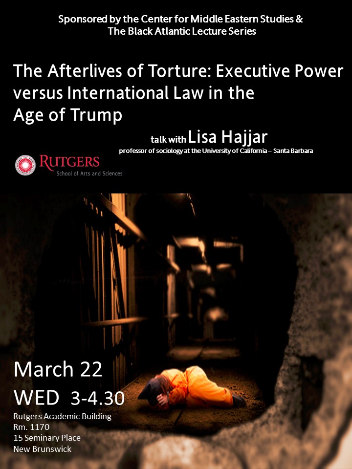 The Afterlives of Torture: Executive Power versus International Law in the Age of Trump